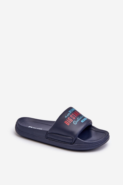 Big Star NN374516 Темно-сині дитячі поролонові шльопанці