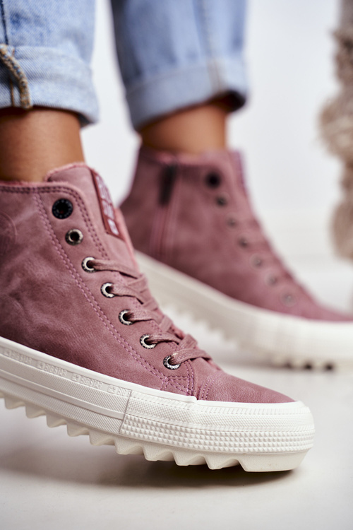 Жіночі кросівки Big Star High Warm Pink GG274109