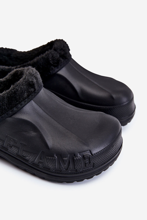 Чоловічі теплі кросівки Crocs Black Calmo