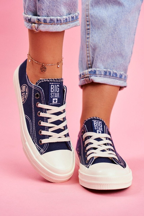 Жіночі кросівки Big Star темно-сині FF274125