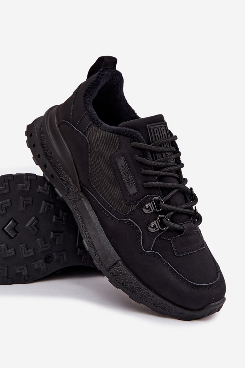 Чоловіче спортивне взуття з ізоляцією SS174411 HI-POLY SYSTEM Чорне