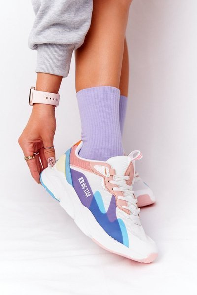 Жіночі кросівки Memory Foam Big Star HH274809 White-Pink