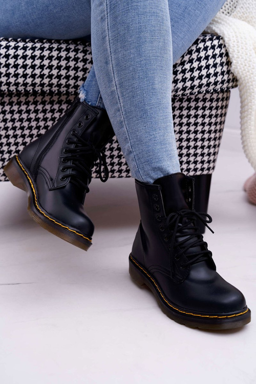 Жіночі черевики Trappers Glans Black Gangsta