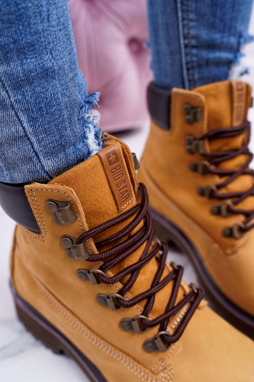 Жіночі черевики Trappers Big Star Camel EE274035