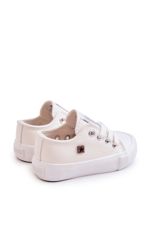 Дитячі шкіряні кросівки BIG STAR JJ374310 Білі