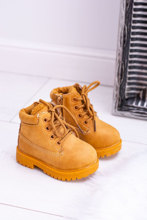 Дитячі утеплені черевики Trappers Camel Dexter