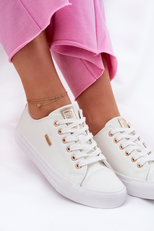 Жіночі Кросівки З Еко Шкіри Big Star RR274748 Білі