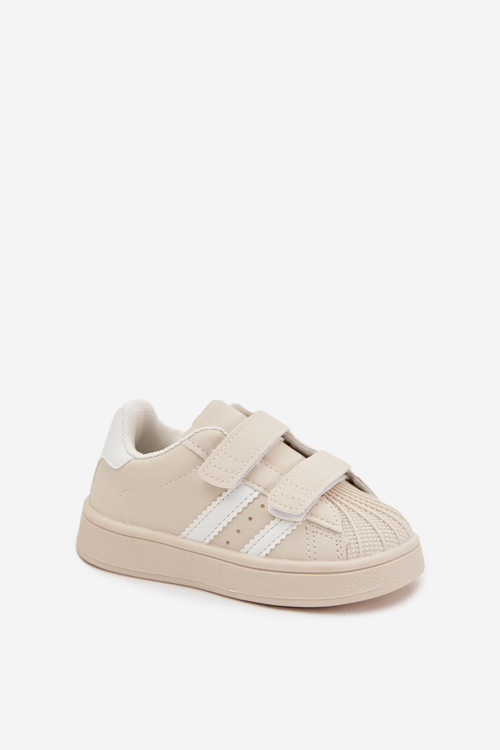 Дитяче Спортивне Взуття Кросівки З Еко Шкіри Бежеві Renel