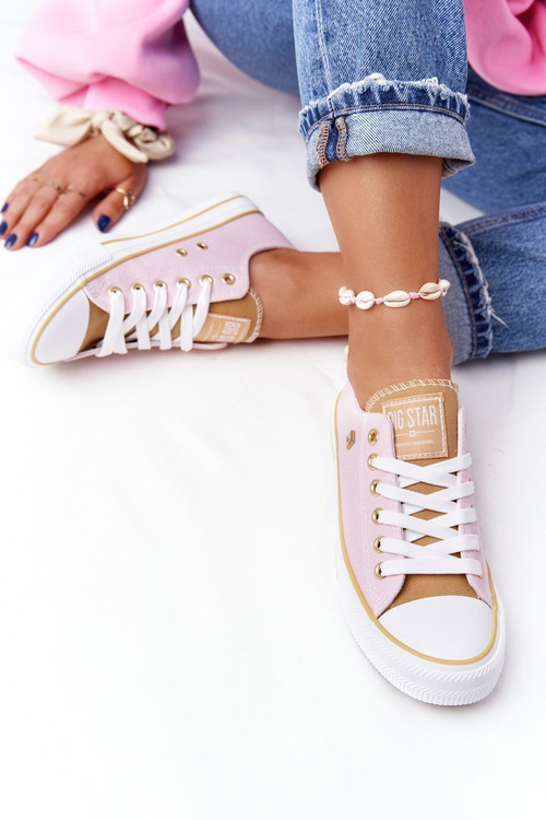 Класичні жіночі кросівки BIG STAR HH274455 Рожеві