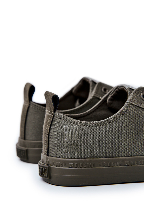 Чоловічі кросівки з матеріалу BIG STAR JJ174004 Хакі
