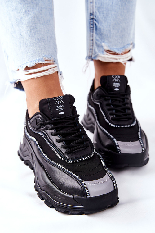 Жіночі кросівки Cross Jeans II2R4018C Чорні
