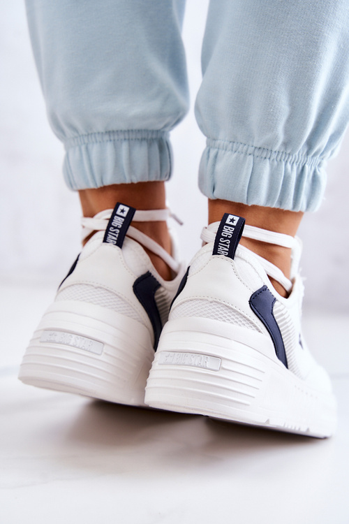 Модні кросівки Спортивне взуття Big Star JJ274596 Білий