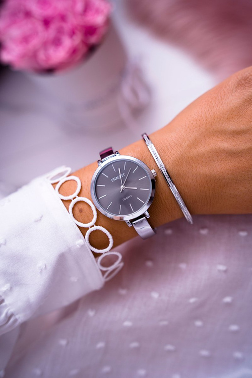 Жіночий годинник Ernest Silver Kalama