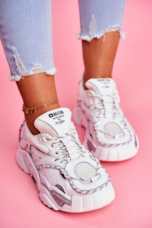 Жіноче спортивне взуття Big Star by Daniel Lopez White FF274A529