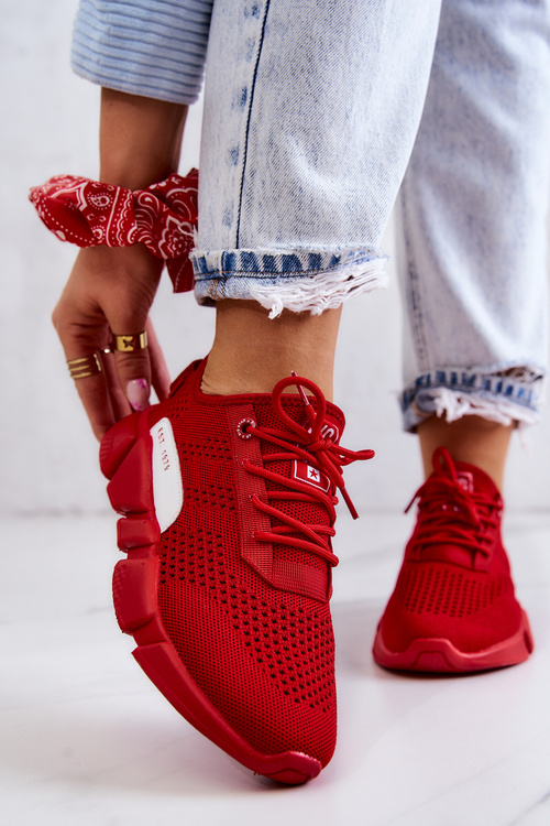 Жіноче спортивне взуття Memory Foam Big Star JJ274270 Red