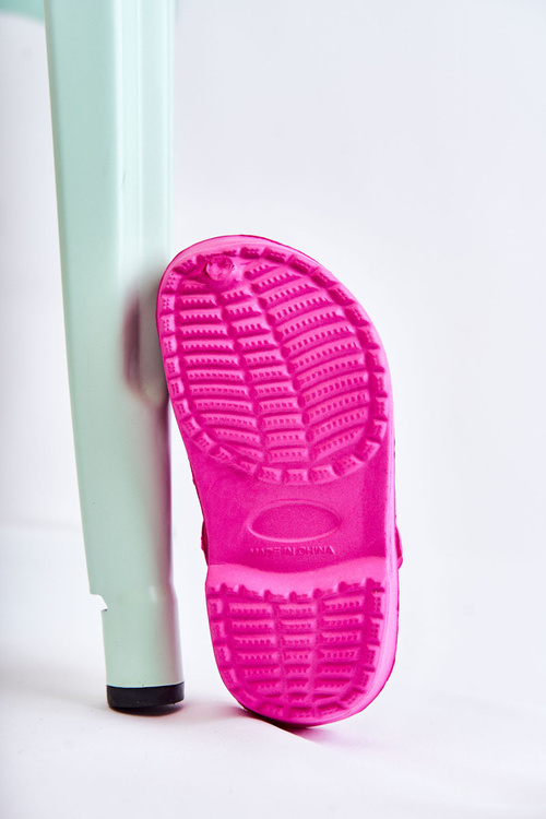 Дитячі поролонові тапочки Crocs Fuchsia Sailor