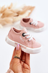 Дитячі низькі кросівки Big Star JJ374161 Рожеві