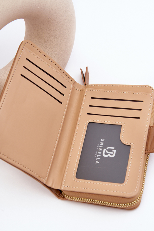 Гаманець жіночий з екошкіри Risuna бежевого кольору