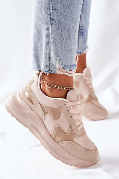 Жіноче спортивне взуття Кросівки Beige Bethell