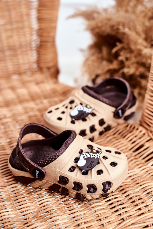 Дитяче взуття Поролонові гірки Коричневий літак Дональд