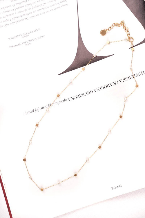 Жіноче золоте намисто Chain Gems Christine