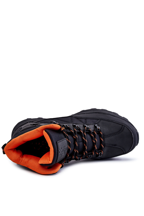 Чоловічі теплі трекінгові кросівки Cross Jeans KK1R4018C чорні