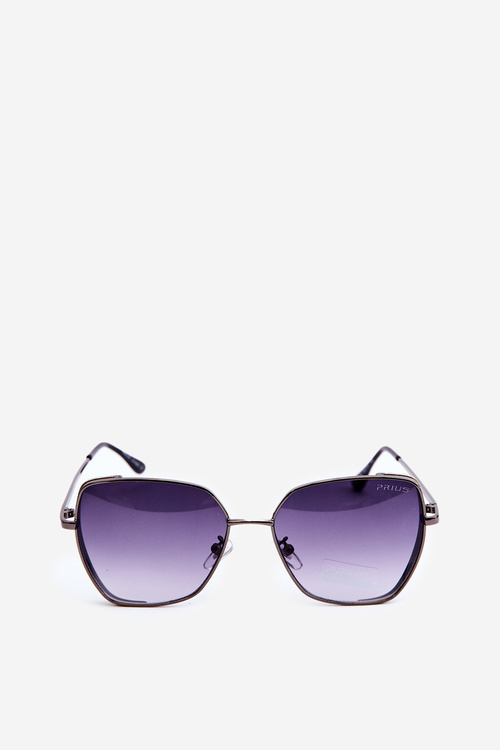 Жіночі сонцезахисні окуляри зі вставками блиску UV400 чорні