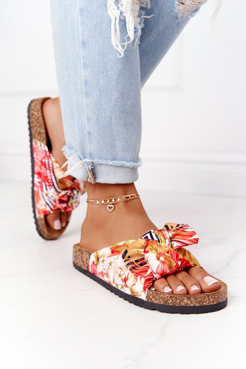 В'єтнамки на корковій підошві жовті Wendy