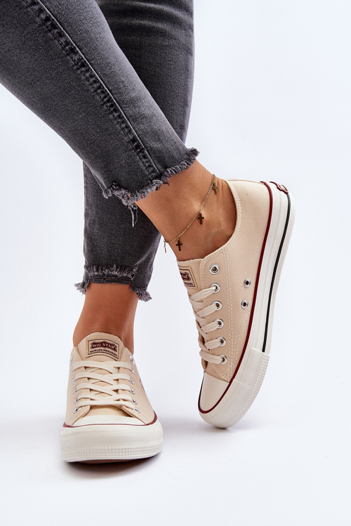 Жіночі кросівки Big Star NN274236 Бежеві