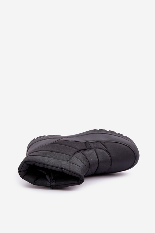 Чоловічі Снігоступи На Різьбі Утеплені Шерстю Чорні Linnora