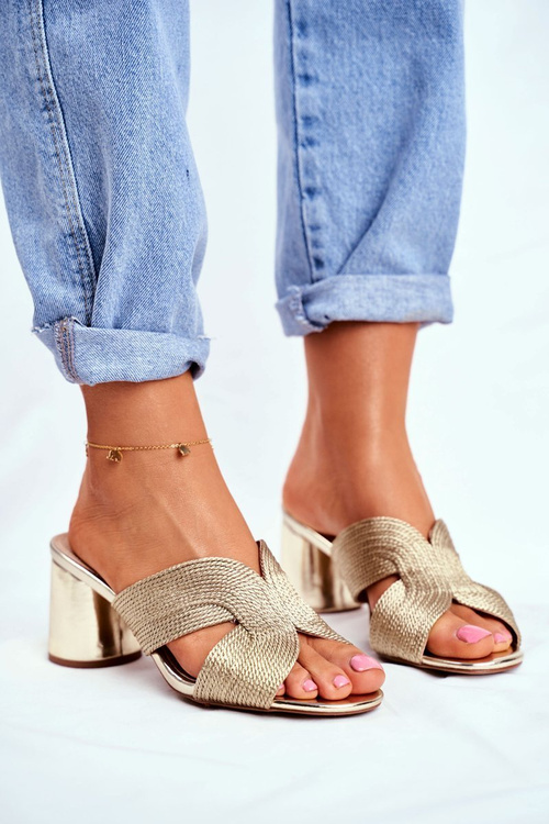 Жіночі шорти на високому каблуці Gold Guest