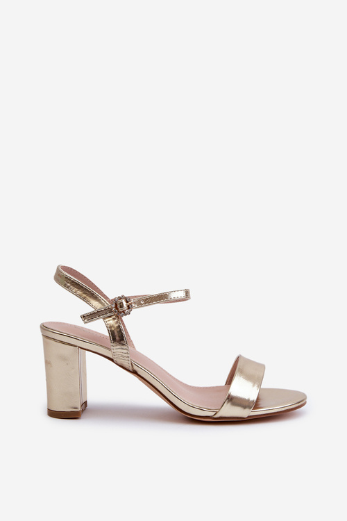 Босоніжки на високих підборах Golden Glindra