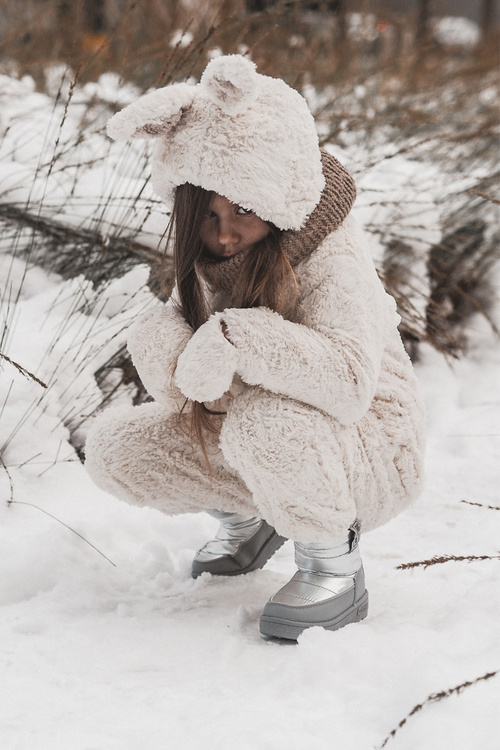 Дитячі снігові черевики Big Star KK374218 Grey-Silver