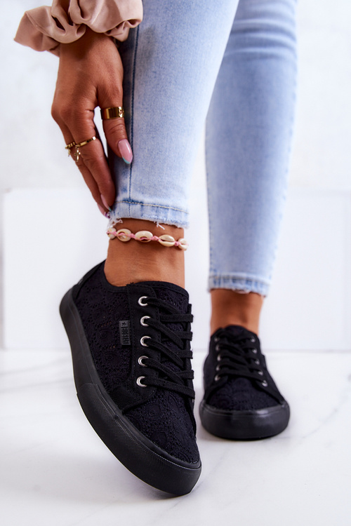 Ажурні кросівки BIG STAR JJ274064 Чорні