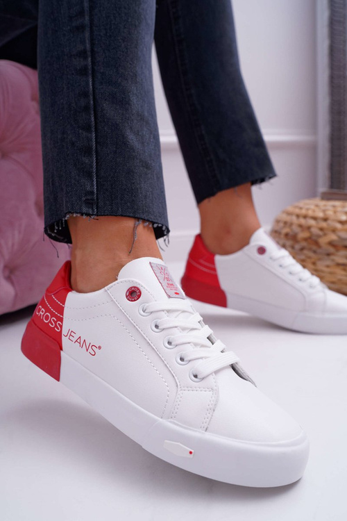 Кросівки жіночі Cross Jeans білі EE2R4016C