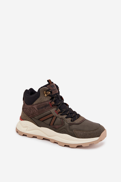 Чоловічі походні черевики WRANGLER WEST MEN MID 20253027 Темно-зелений