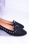 Чорна балерина Lords зі шпильками Рендал