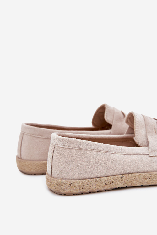 Чоловічі мокасини з плетінням бежеві Fiamar