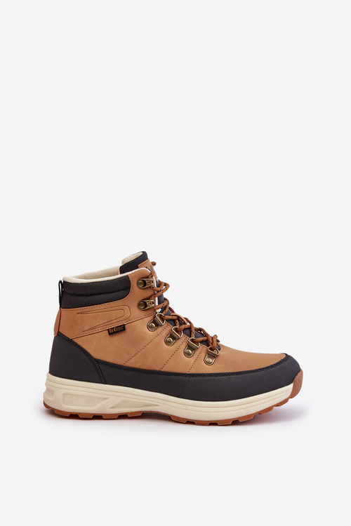 Утеплені чоловічі туристичні черевики коричневі Lee Cooper LCJ-24-03-3035M