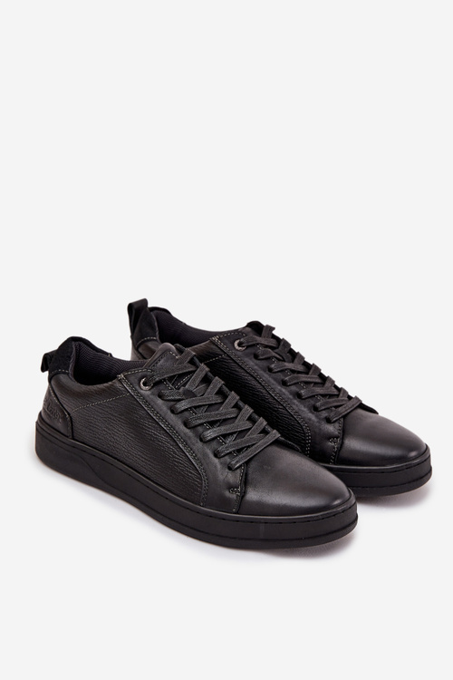 Шкіряні чоловічі кросівки Lee Cooper LCJ-25-33-3965 Чорні