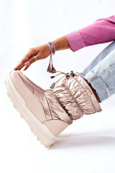 Жіночі розігрівальні сноуботи Gold Starbone