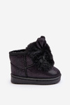 Дитячі снігові черевики з вушками Black Betty