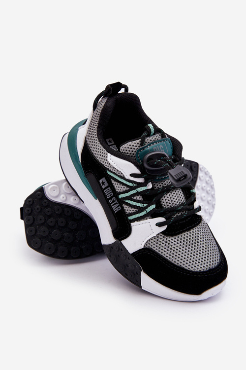 Дитяче спортивне взуття Memory Foam System Big Star LL374217 Чорно-сірий