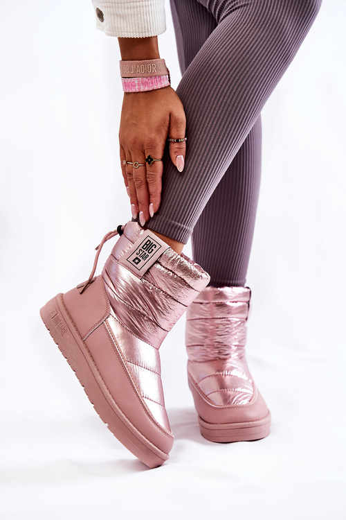 Жіночі зимові черевики Big Star II274119 Рожеві