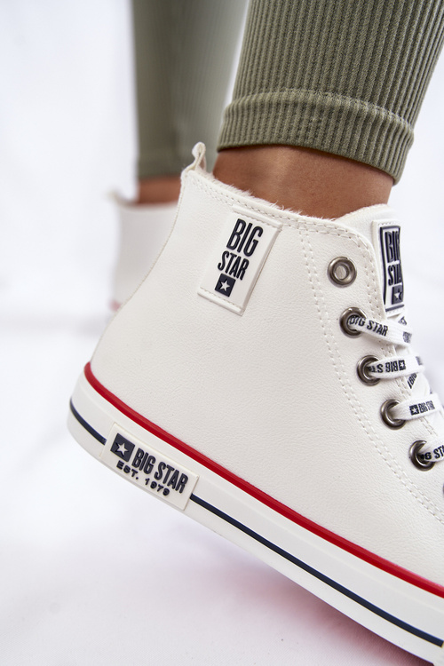 Класичні утеплені кросівки Big Star KK274597 Білі