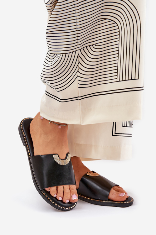 Жіночі Сандалі Еко Шкіра З Декоративними Деталями Помаранчеві Mevith