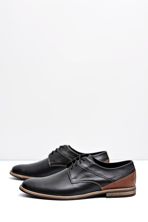 Чоловічі елегантні шкіряні напівчоботи Беднарек чорні Marcelo