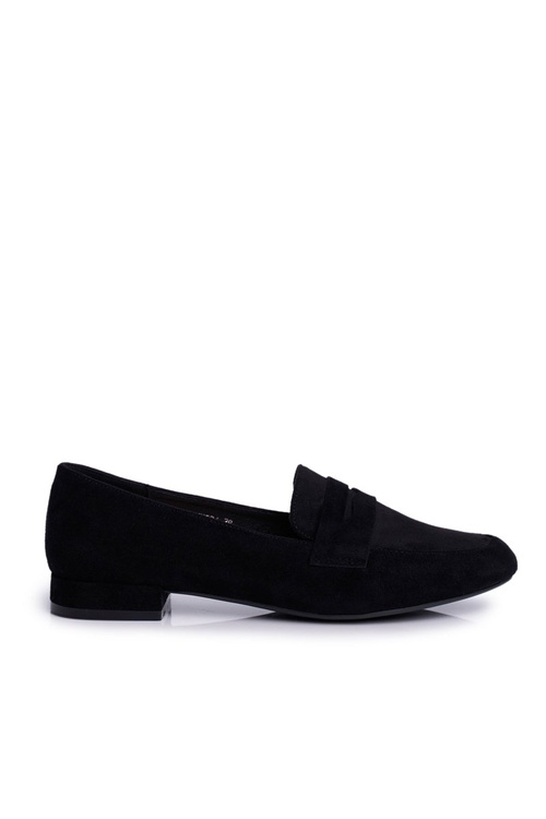 Жіночі замшеві мокасини Sergio Leone MK734 Black Nebbi