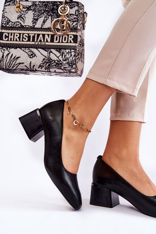 Шкіряні туфлі La.Fi 230034B-QN Чорні