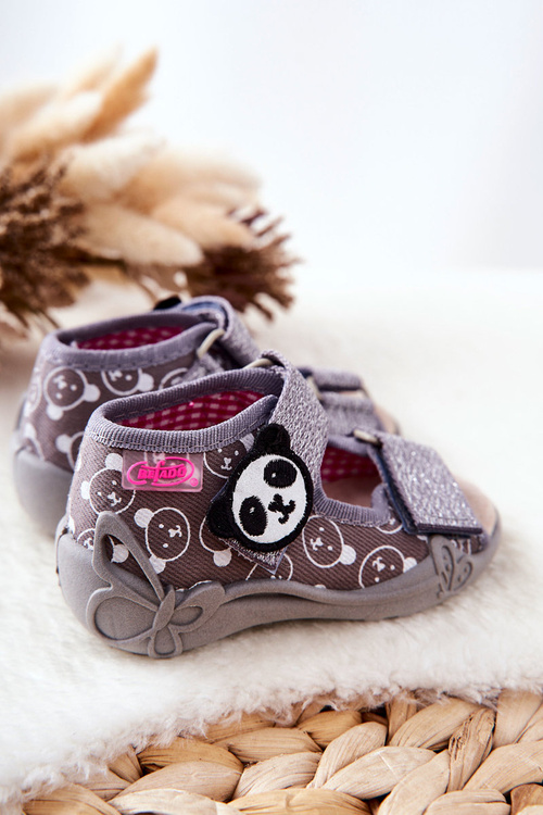 Босоніжки Velcro Befado 342P031 Сірі